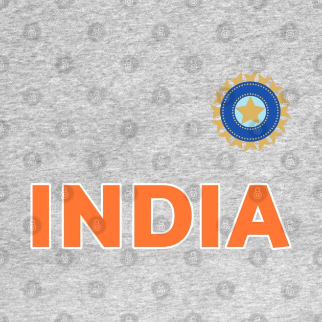 Team India Cricket Jersey For Cricket Fans by BrightShadow